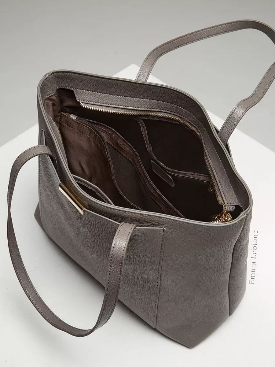 Tote Large Classic Leather Nice Bag
