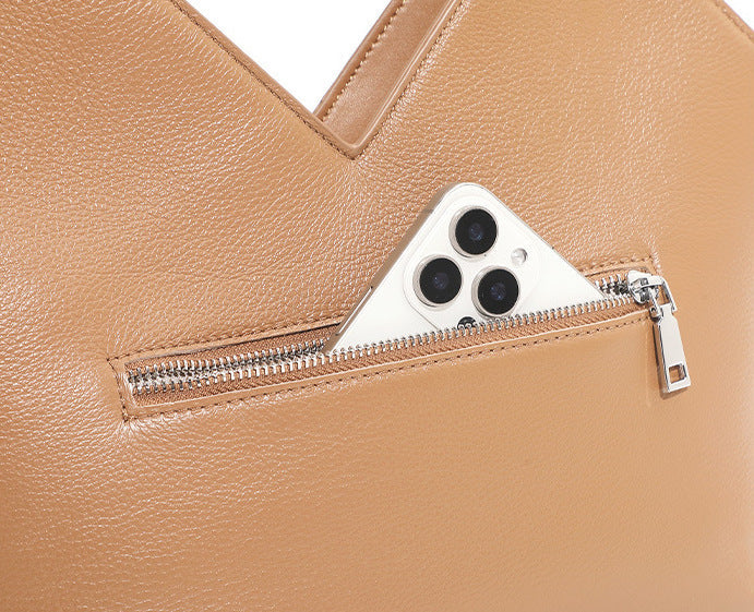 Woven Genuine Leather Jakarta Bag