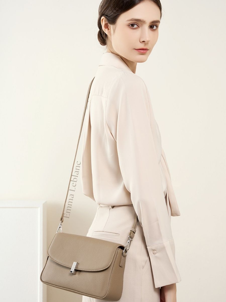 Crossbody Classic Small Genuine Leather Oslo Bag