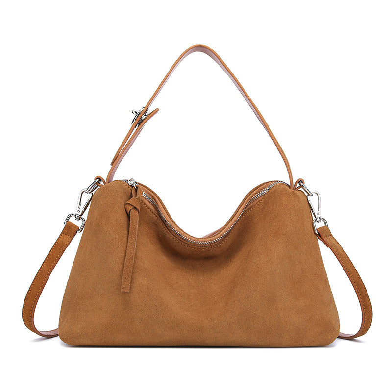 Shoulder Nubuck Leather Austin Bag