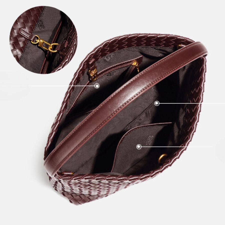 Large Woven Ellen Bag