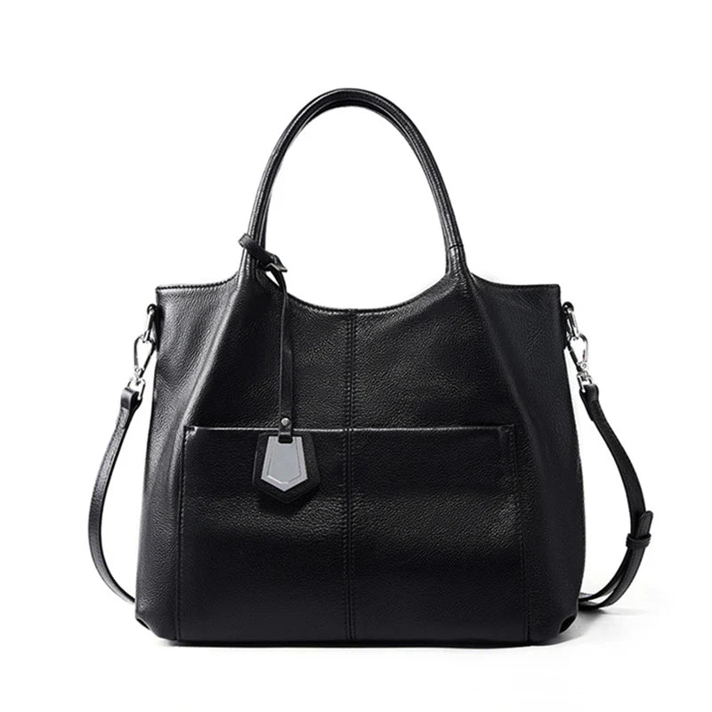 Tote Large Genuine Leather Classic Lisbon Bag