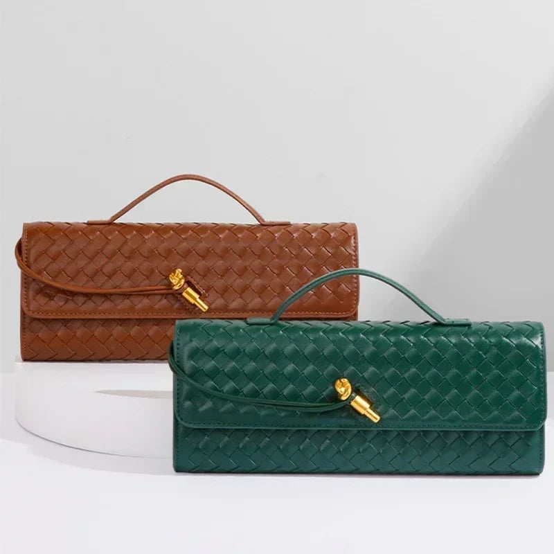 Baguette Woven Laurent Bag