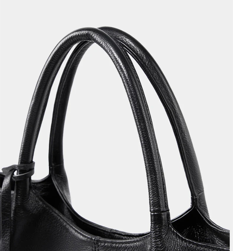 Tote Large Genuine Leather Classic Lisbon Bag