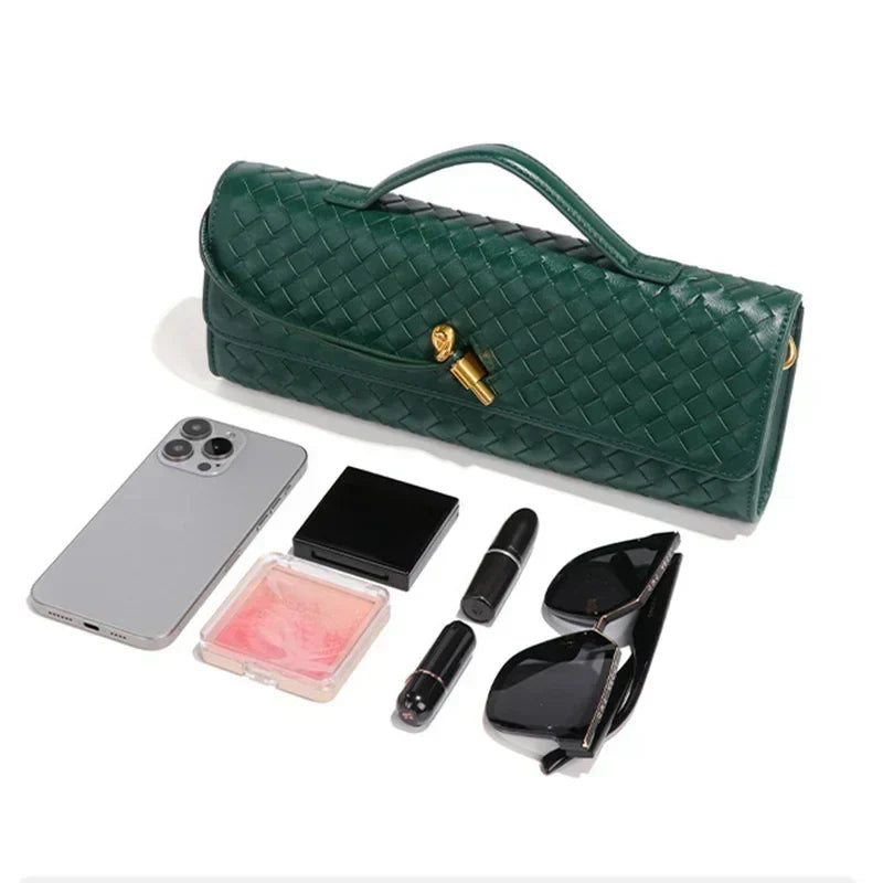 Baguette Woven Laurent Bag