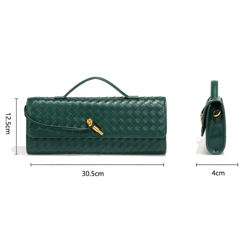 Baguette Woven Laurent Bag