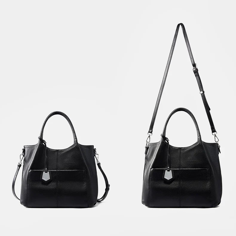 Tote Large Genuine Leather Classic Lisbon Bag