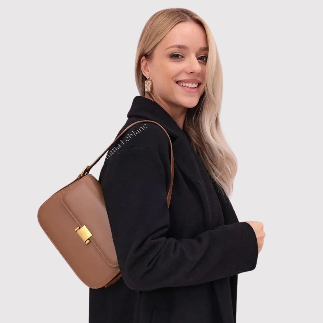 Crossbody Box Genuine Leather Camille Bag