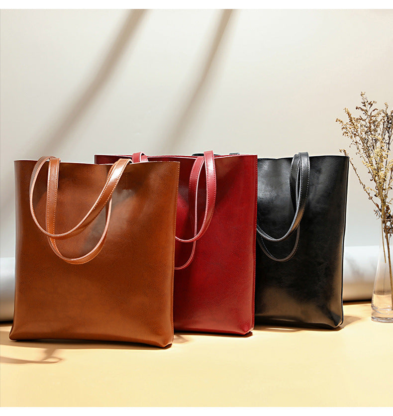 Tote Large Genuine Leather Vienna Bag