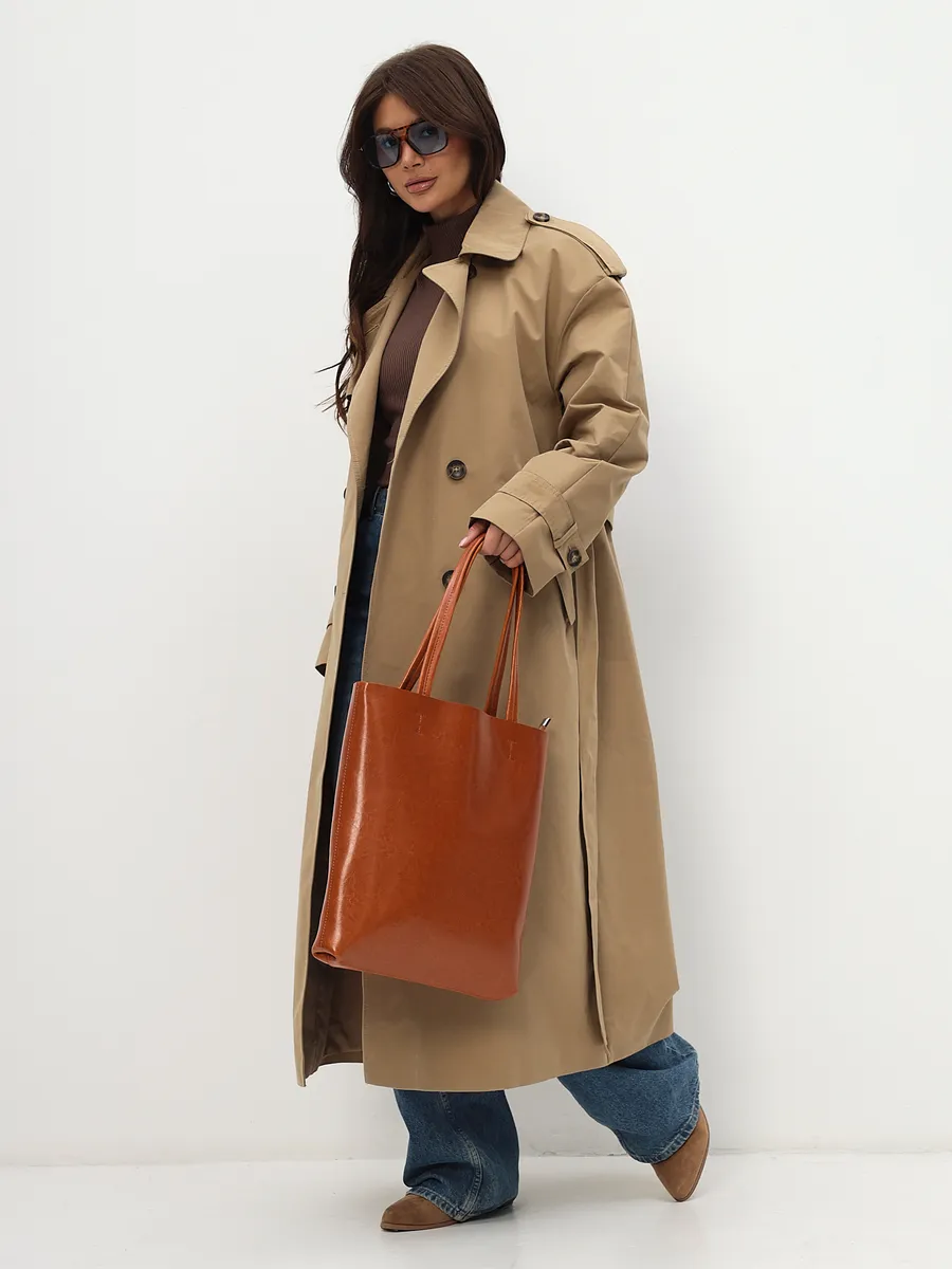 Tote Large Genuine Leather Vienna Bag
