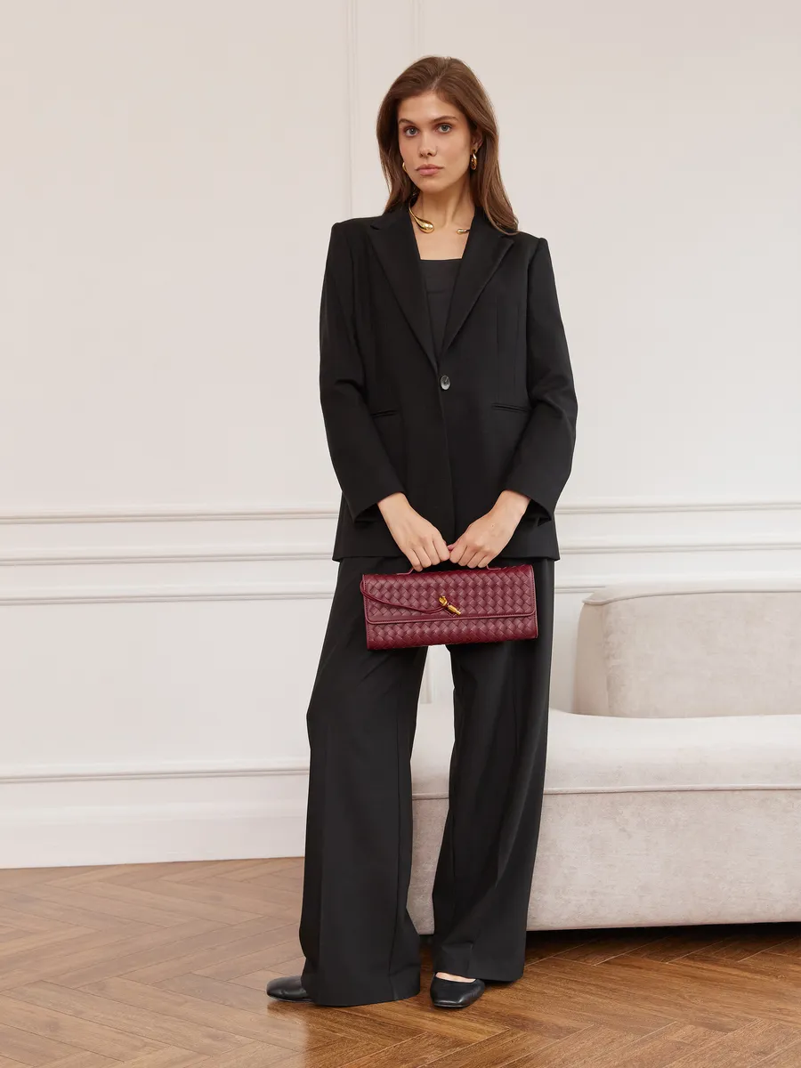 Baguette Woven Laurent Bag