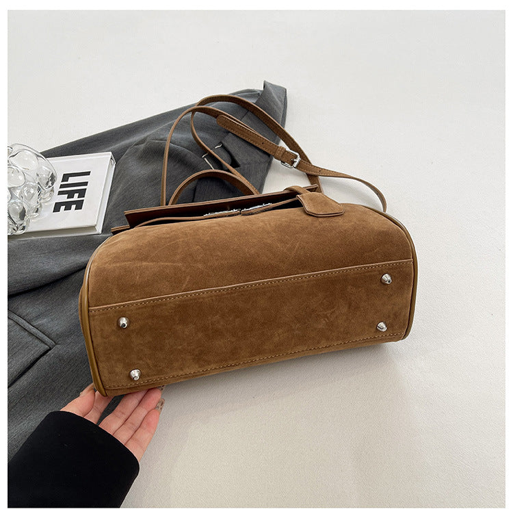 Classic Medium Suede Madrid Bag