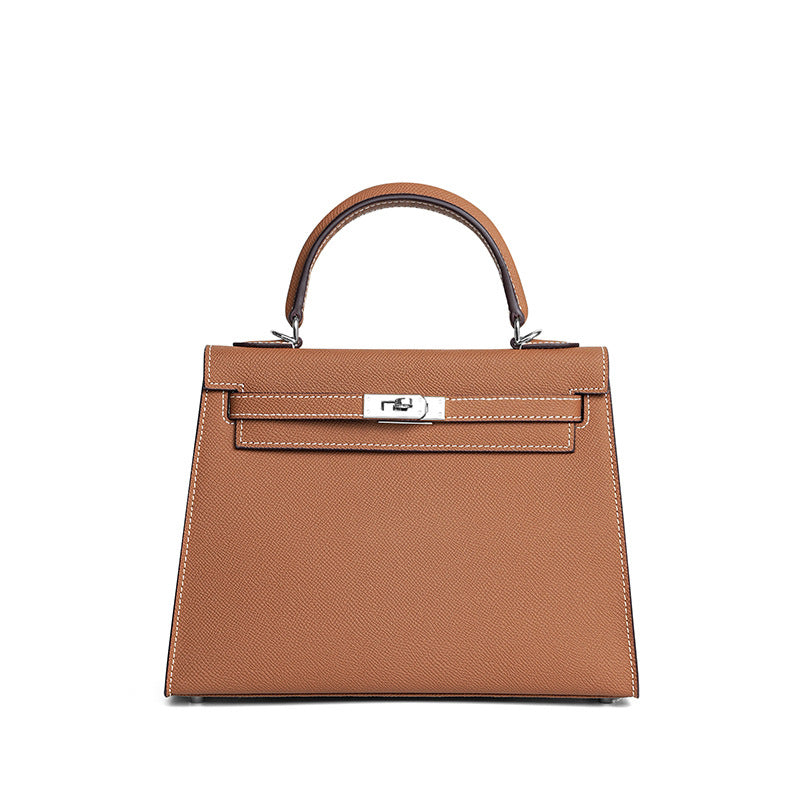 Classic Medium Genuine Leather Madrid Bag – Silver Hardware
