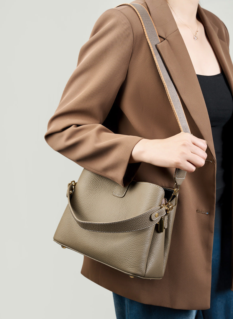 Bucket Genuine Leather Munich Bag