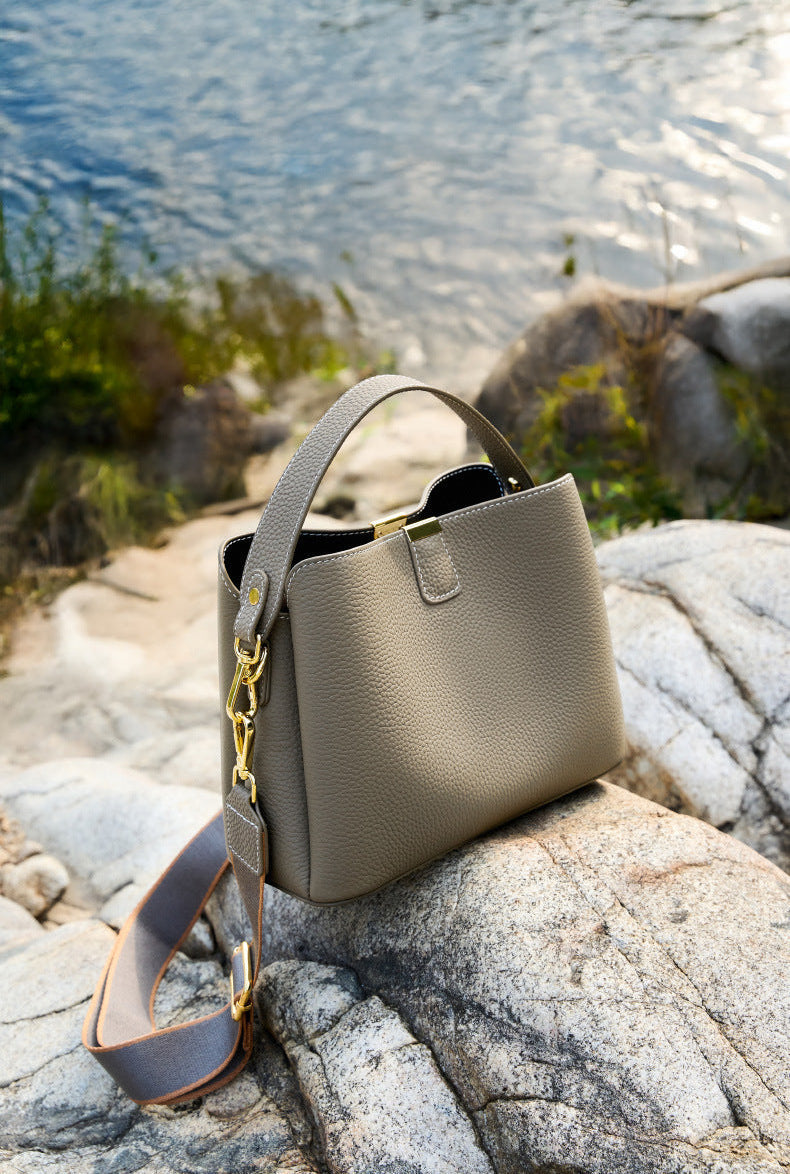 Bucket Genuine Leather Munich Bag