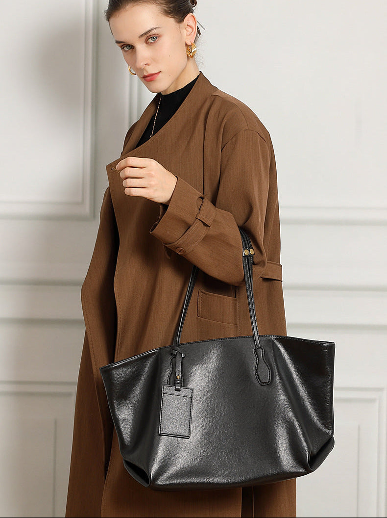 Tote Large Genuine Leather London Bag