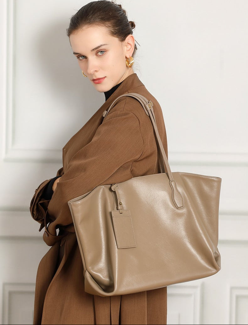 Tote Large Genuine Leather London Bag
