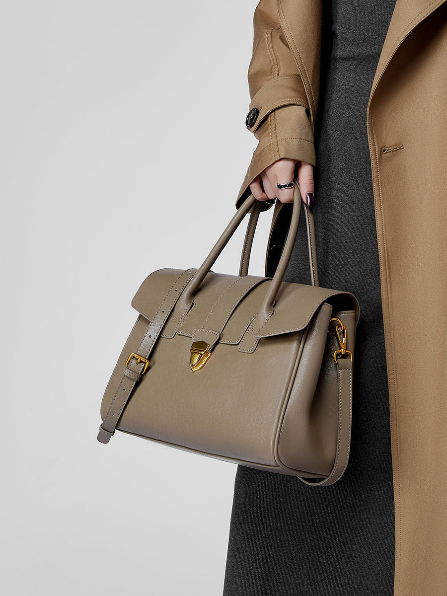 Classic Medium Genuine Leather Naples Bag