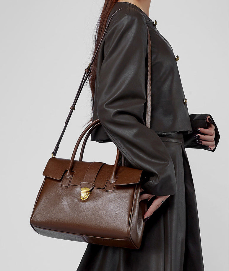 Classic Medium Genuine Leather Naples Bag
