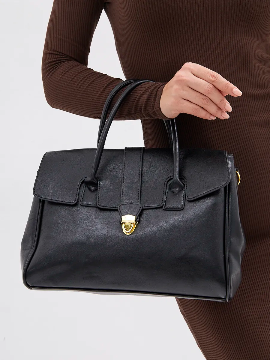 Classic Medium Genuine Leather Naples Bag