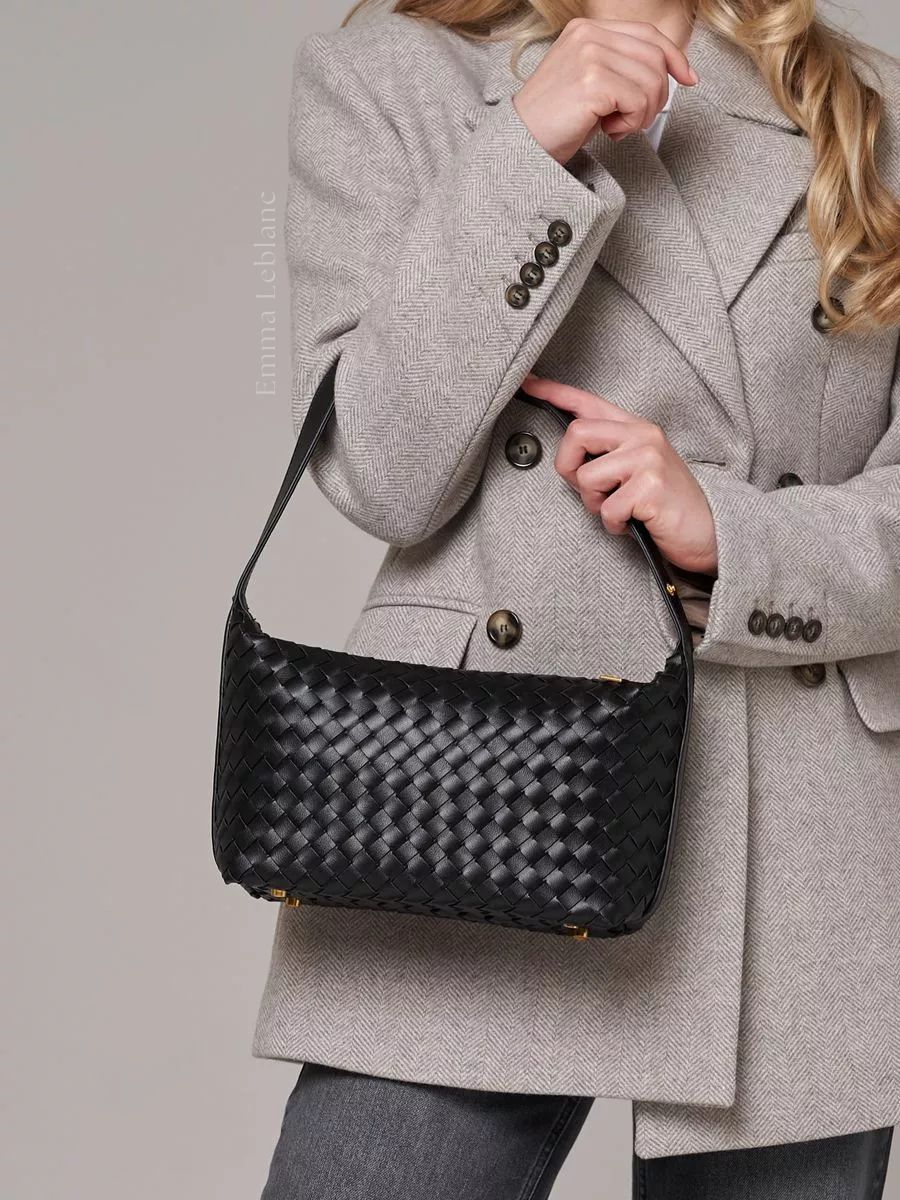 Baguette Woven Ariel Bag