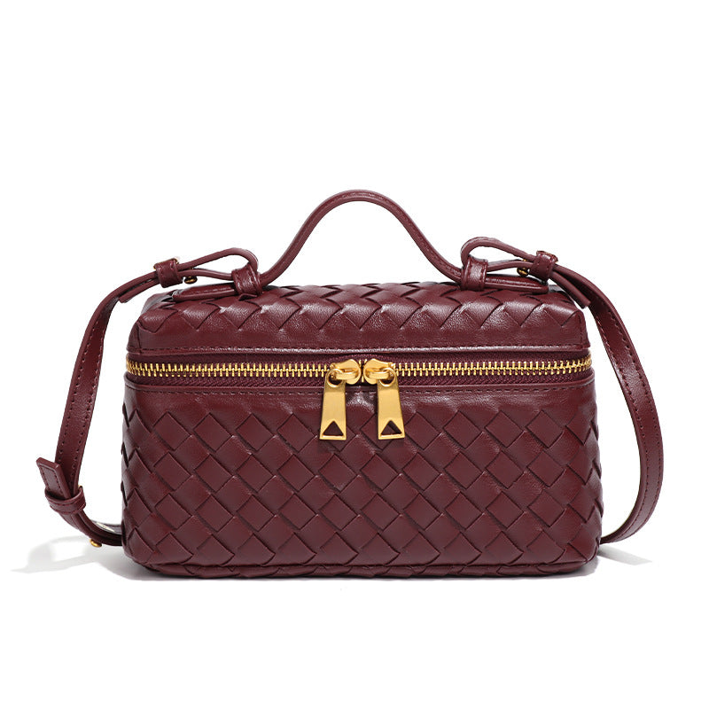 Small Woven Manila Bag