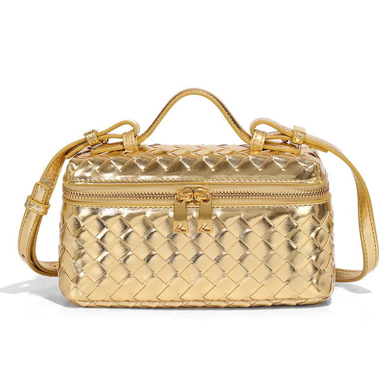 Small Woven Manila Bag