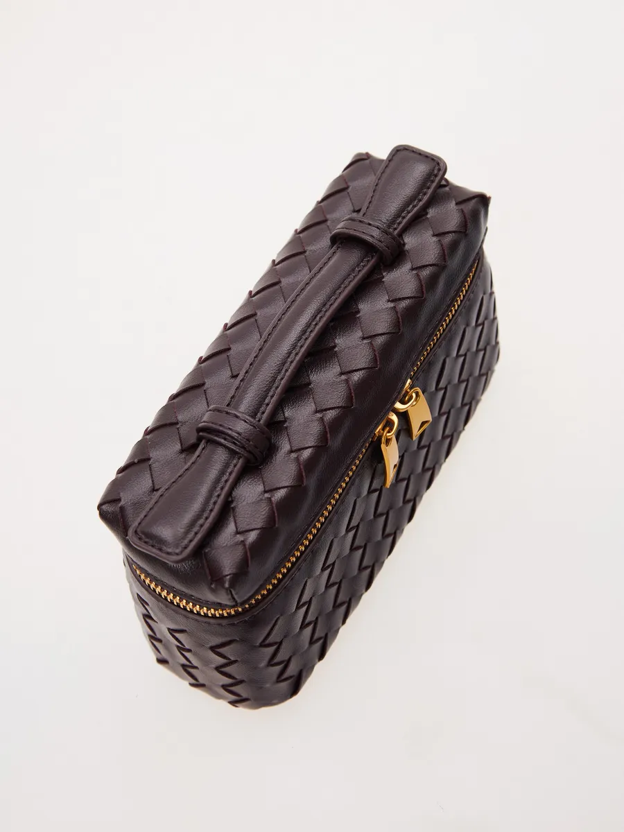 Small Woven Manila Bag