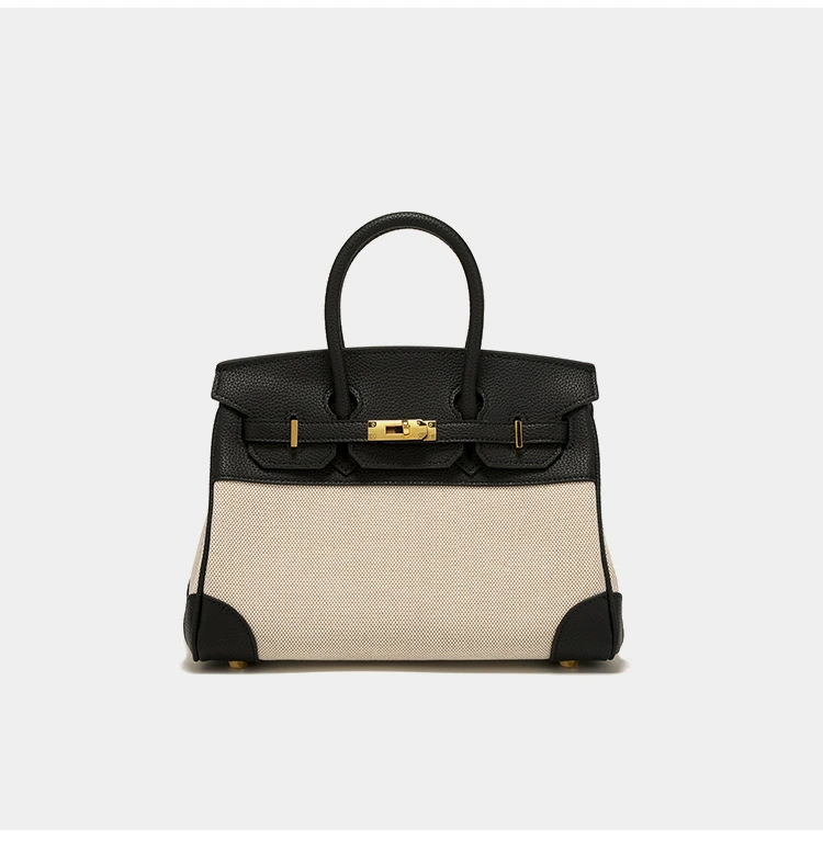 Tote Medium Two-Tone Canvas Zaya Bag