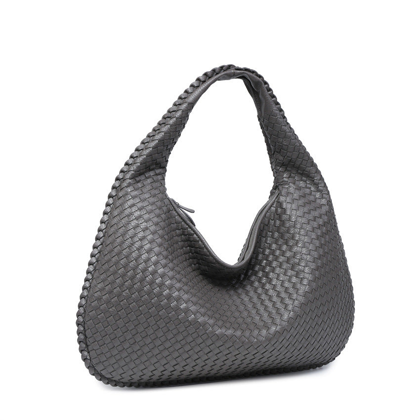 Shoulder Maxi Woven Havana Bag