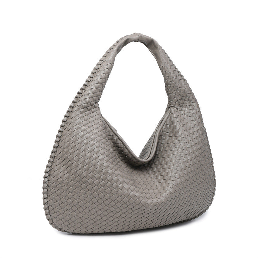 Shoulder Maxi Woven Havana Bag