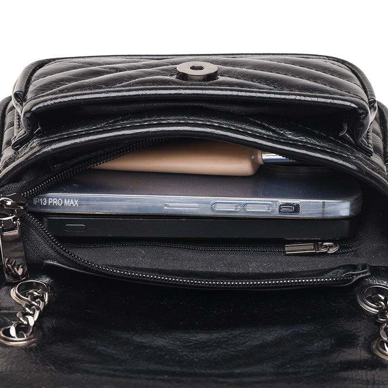 Small Crossbody Genuine Leather Liz Bag