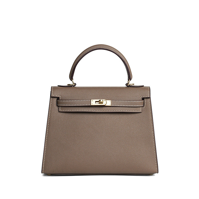 Classic Medium Genuine Leather Madrid Bag – Gold Hardware