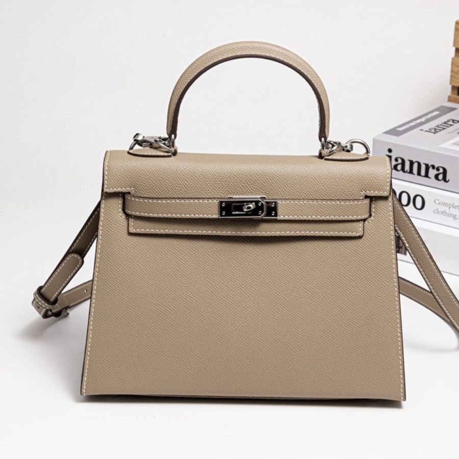 Classic Medium Genuine Leather Madrid Bag – Silver Hardware