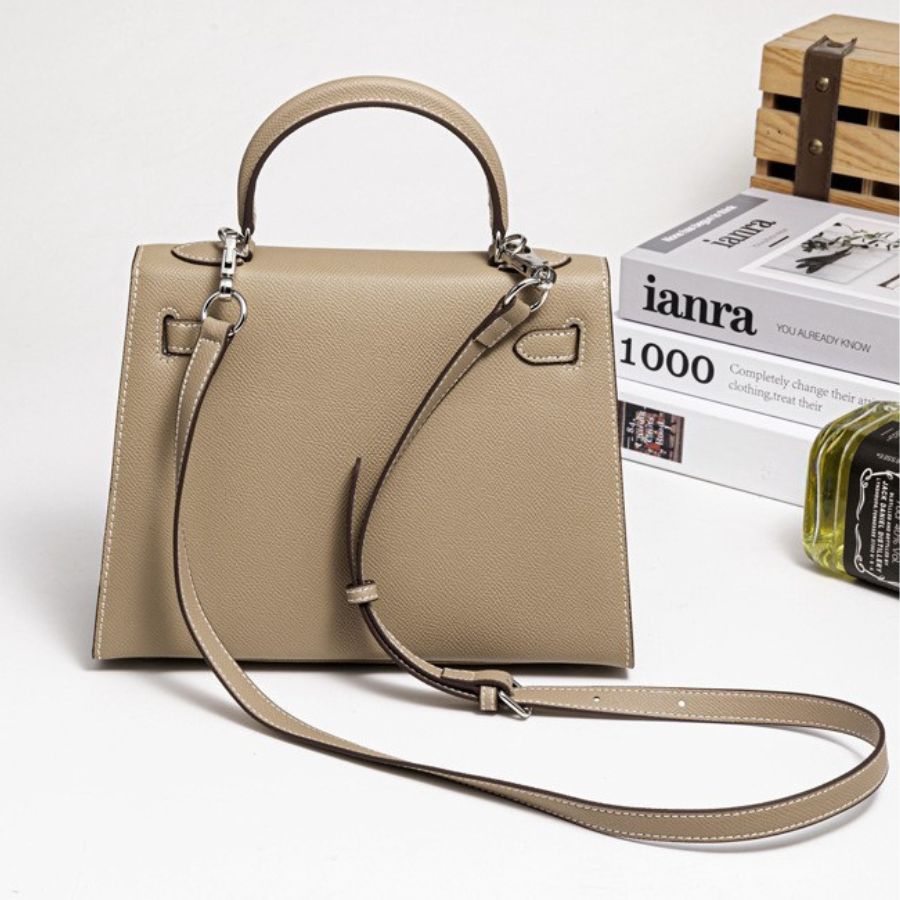 Classic Medium Genuine Leather Madrid Bag – Silver Hardware