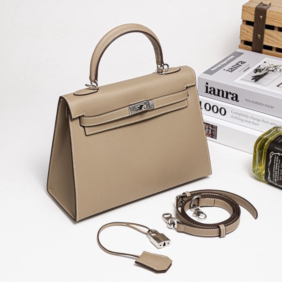 Classic Medium Genuine Leather Madrid Bag – Silver Hardware