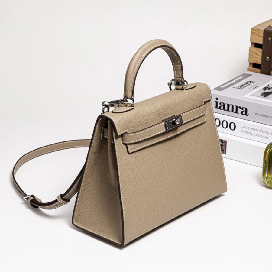 Classic Medium Genuine Leather Madrid Bag – Silver Hardware